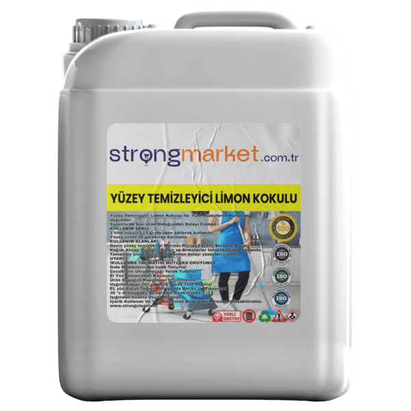 Yüzey Temizleyici Limon Kokulu 5Kg