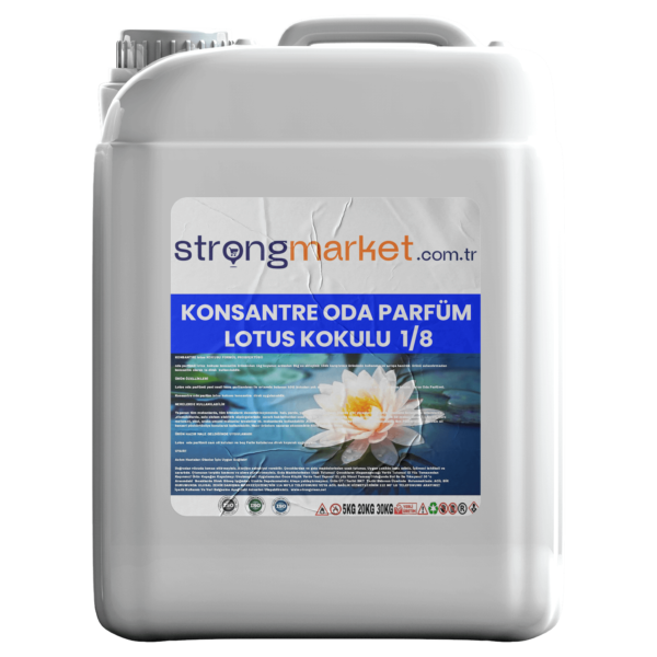 Konsantre Lotus Kokulu Oda Parfüm 5kg 1/8